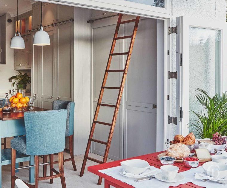 View into the house from the outside | Interior Architecture North London