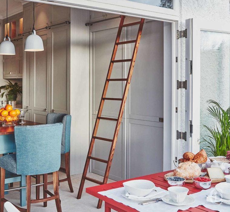 View into the house from the outside | Interior Architecture North London