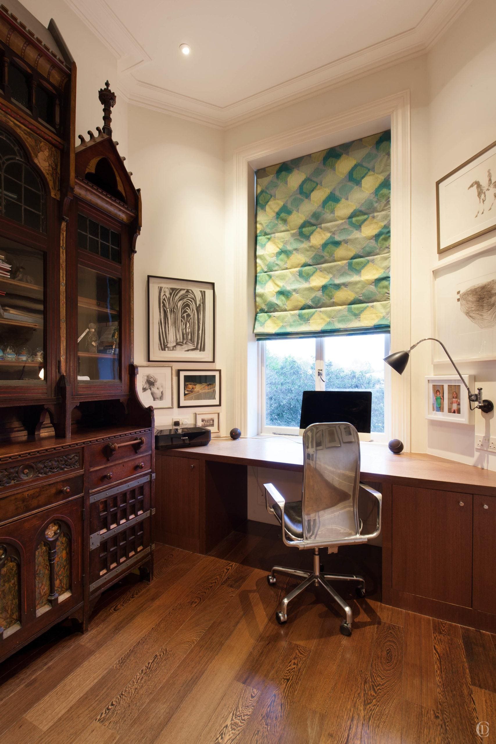 Hamstead Hill Web (26) Study | Roman blind | Claudia Dorsch